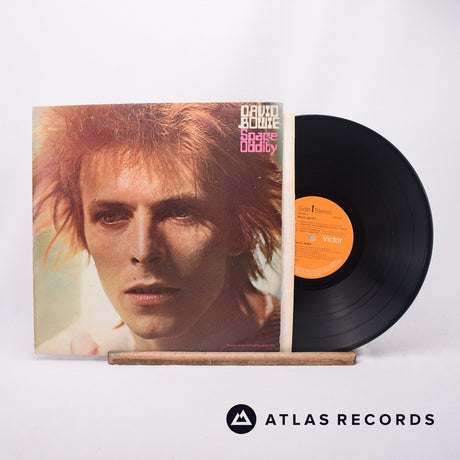 David Bowie Space Oddity LP Vinyl Record - Front Cover & Record