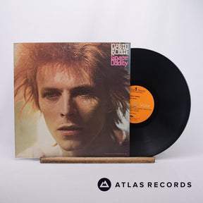 David Bowie Space Oddity LP Vinyl Record - Front Cover & Record