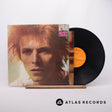 David Bowie Space Oddity LP Vinyl Record - Front Cover & Record