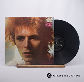 David Bowie Space Oddity LP Vinyl Record - Front Cover & Record