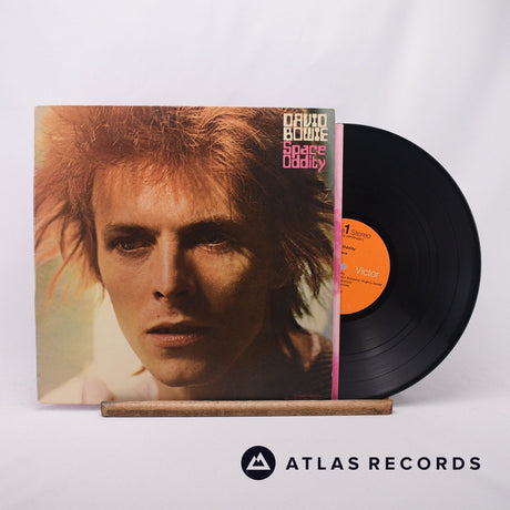 David Bowie Space Oddity LP Vinyl Record - Front Cover & Record