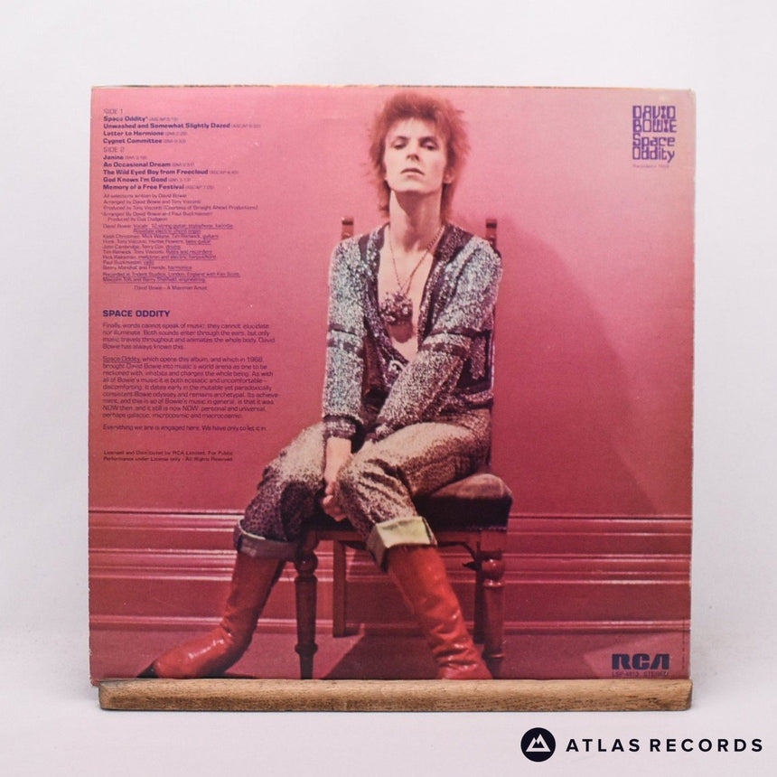 David Bowie - Space Oddity - Reissue -2 GT LP Vinyl Record - EX/VG+