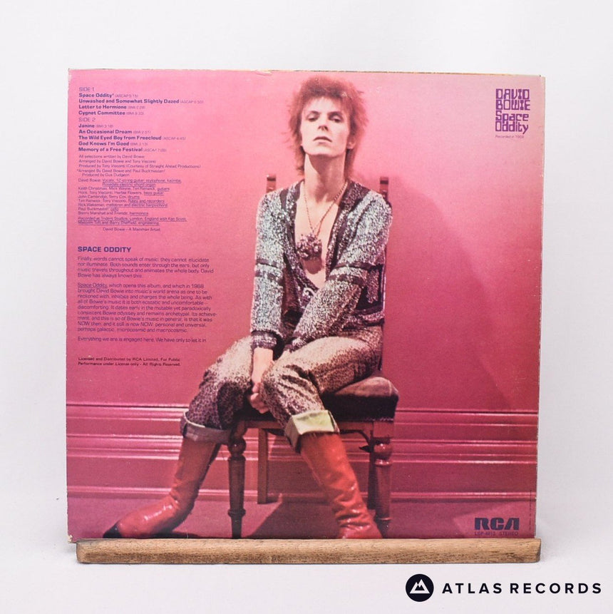 David Bowie - Space Oddity - Dynaflex Reissue LP Vinyl Record - EX/VG+