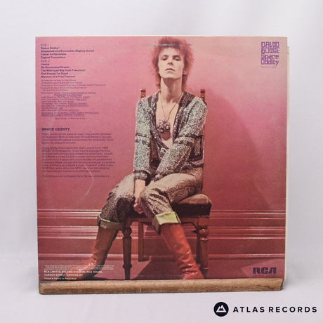 David Bowie - Space Oddity - Bilbo Poster Reissue LP Vinyl Record - VG+/EX
