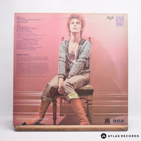 David Bowie - Space Oddity - Reissue A-1 B-1 LP Vinyl Record - EX/EX