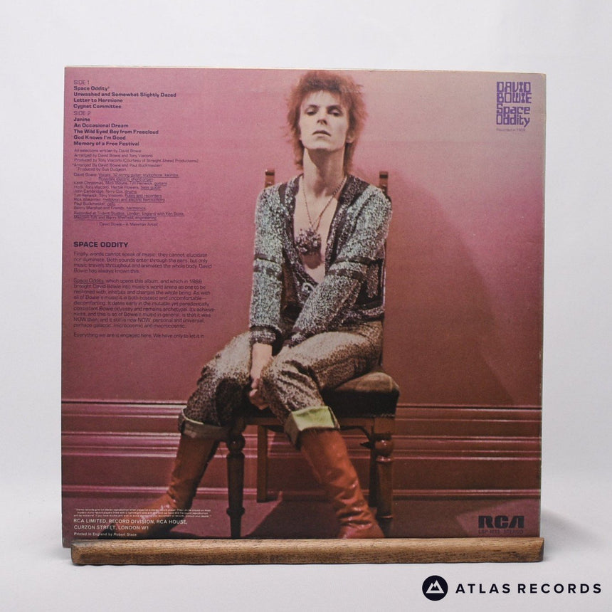 David Bowie - Space Oddity - Reissue 2E 2E LP Vinyl Record - VG+/VG+