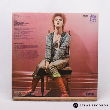 David Bowie - Space Oddity - Poster Reissue A-4E B-4E LP Vinyl Record - EX/EX