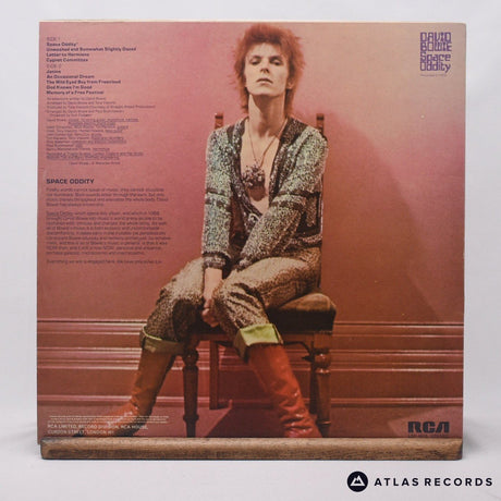 David Bowie - Space Oddity - Reissue 1E 2E LP Vinyl Record - EX/EX