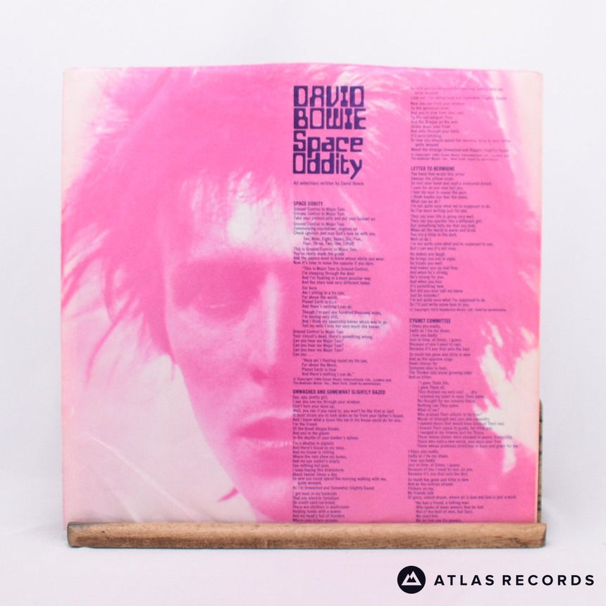 David Bowie - Space Oddity - First Press Poster LP Vinyl Record - EX/EX