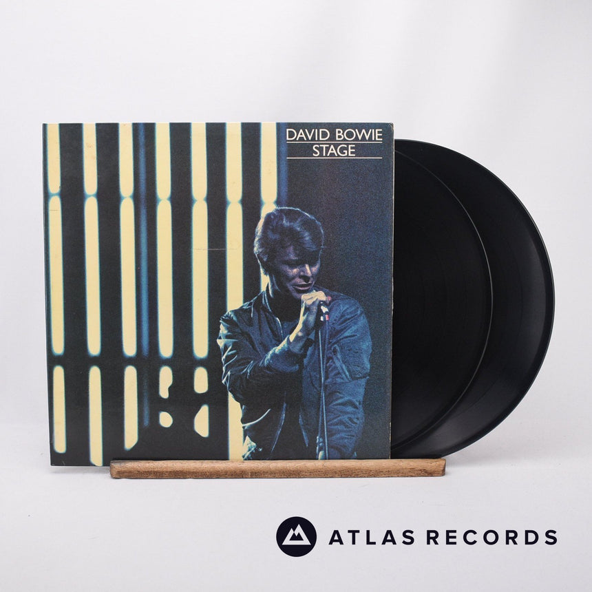 David Bowie Stage 2 x LP Vinyl Record - Front Cover & Record