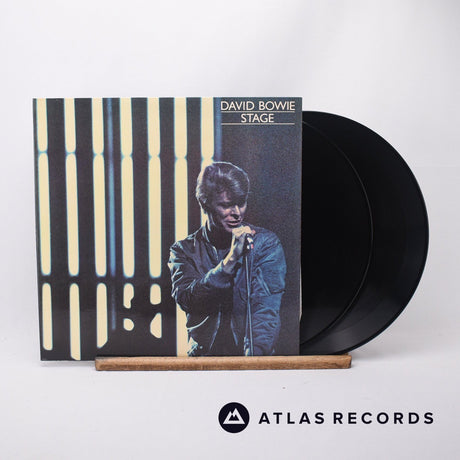 David Bowie Stage 2 x LP Vinyl Record - Front Cover & Record