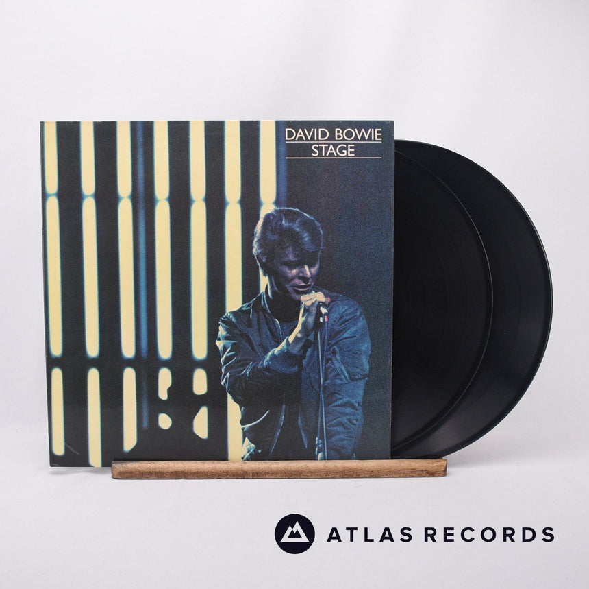 David Bowie Stage 2 x LP Vinyl Record - Front Cover & Record