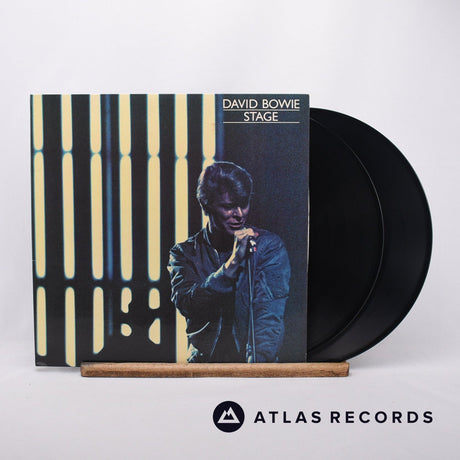David Bowie Stage 2 x LP Vinyl Record - Front Cover & Record