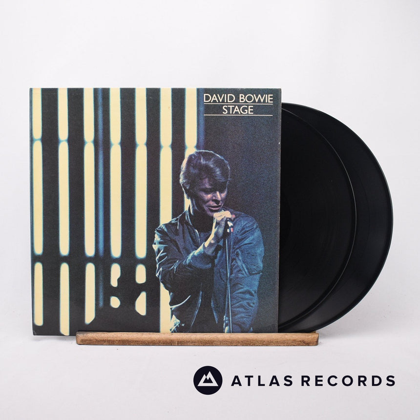 David Bowie Stage 2 x LP Vinyl Record - Front Cover & Record