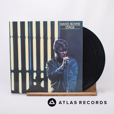David Bowie Stage 2 x LP Vinyl Record - Front Cover & Record