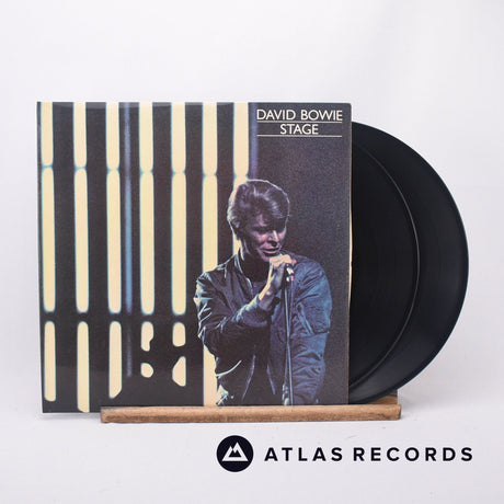 David Bowie Stage 2 x LP Vinyl Record - Front Cover & Record