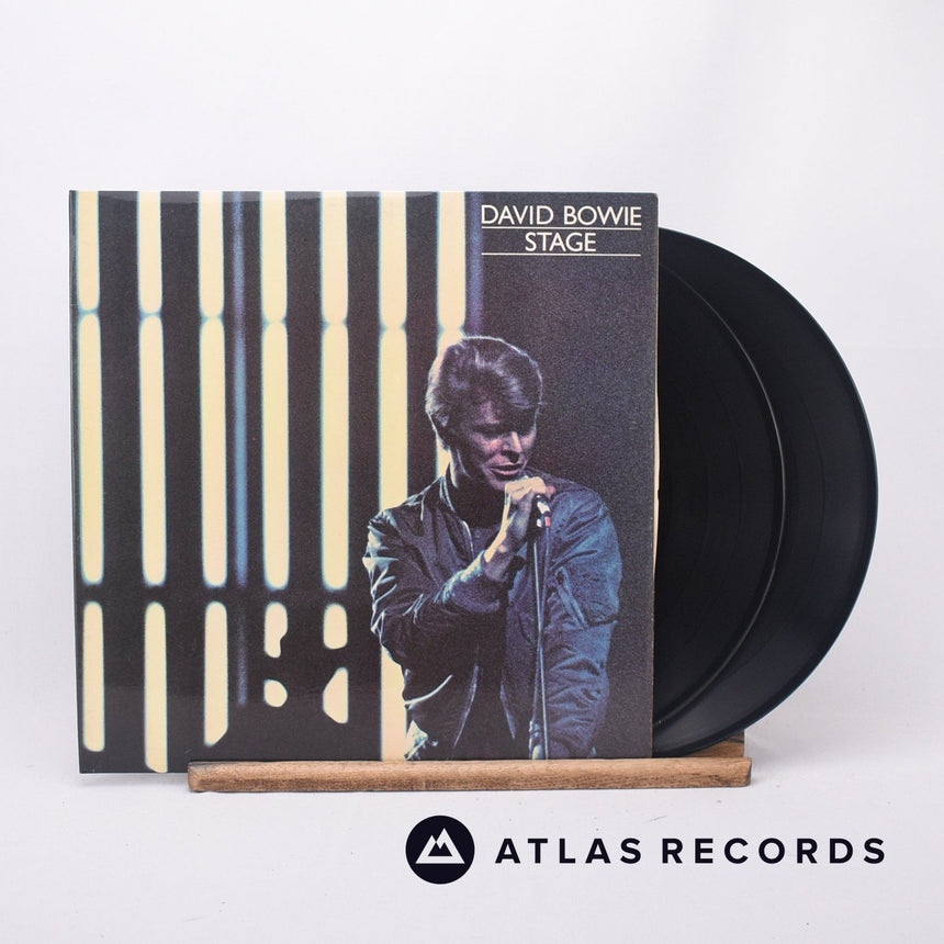 David Bowie Stage 2 x LP Vinyl Record - Front Cover & Record
