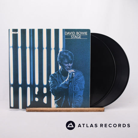 David Bowie Stage 2 x LP Vinyl Record - Front Cover & Record