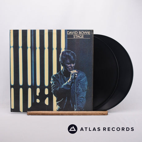 David Bowie Stage 2 x LP Vinyl Record - Front Cover & Record