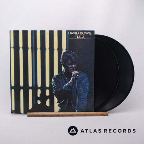 David Bowie Stage 2 x LP Vinyl Record - Front Cover & Record