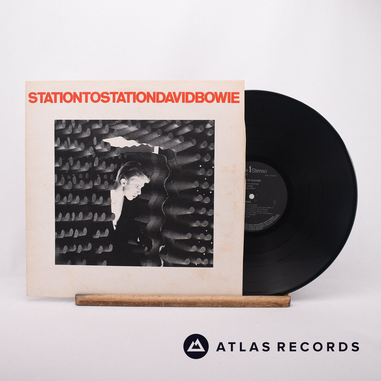 David Bowie Station To Station LP Vinyl Record - Front Cover & Record