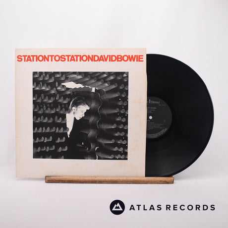 David Bowie Station To Station LP Vinyl Record - Front Cover & Record