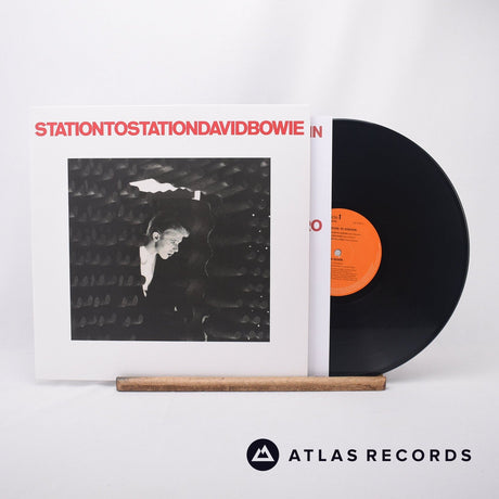 David Bowie Station To Station LP Vinyl Record - Front Cover & Record