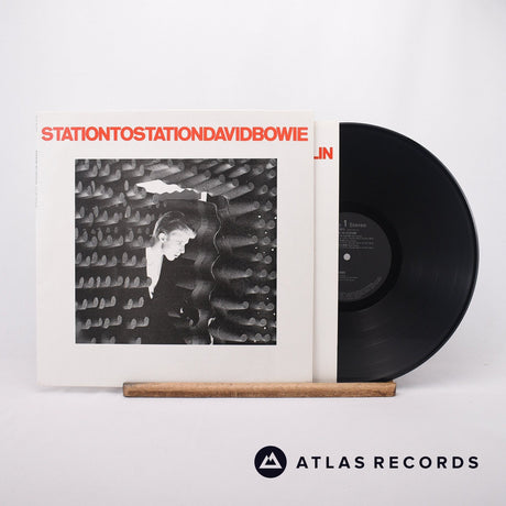 David Bowie Station To Station LP Vinyl Record - Front Cover & Record