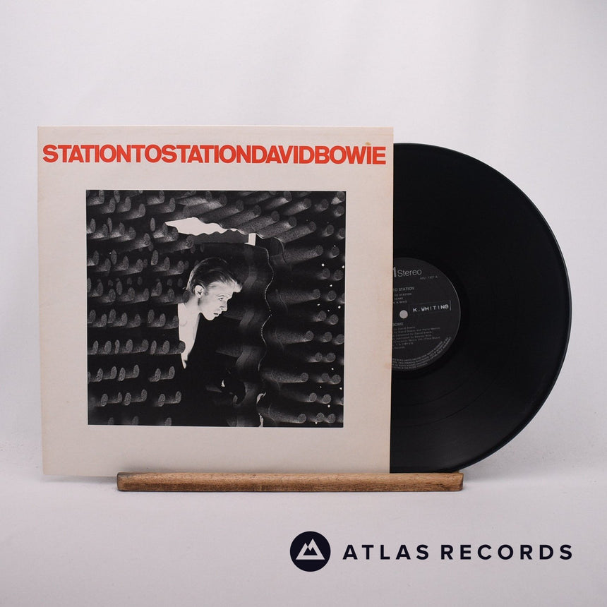 David Bowie Station To Station LP Vinyl Record - Front Cover & Record