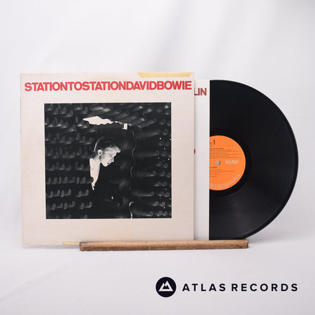 David Bowie Station To Station LP Vinyl Record - Front Cover & Record