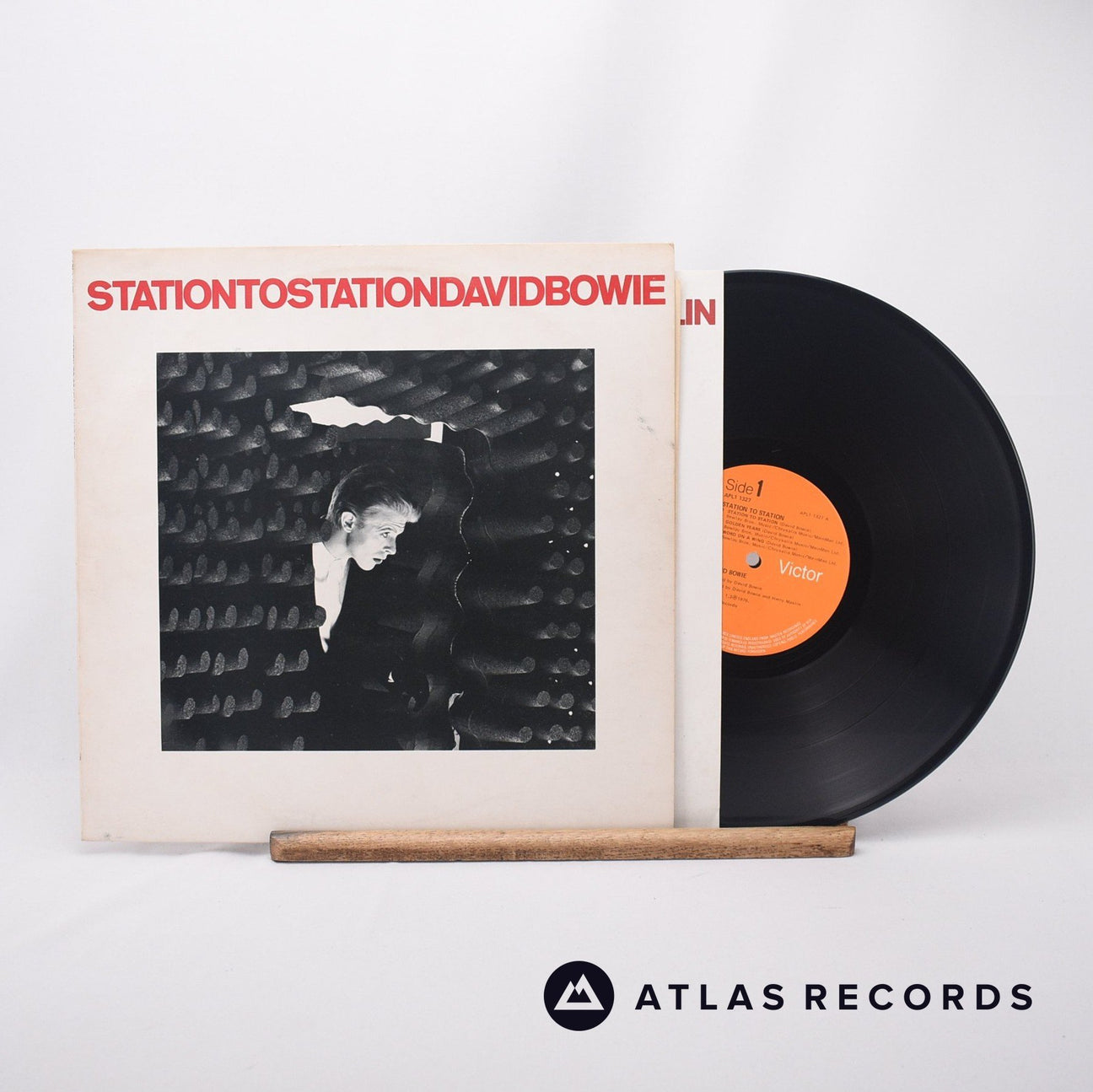 David Bowie Station To Station LP Vinyl Record - Front Cover & Record
