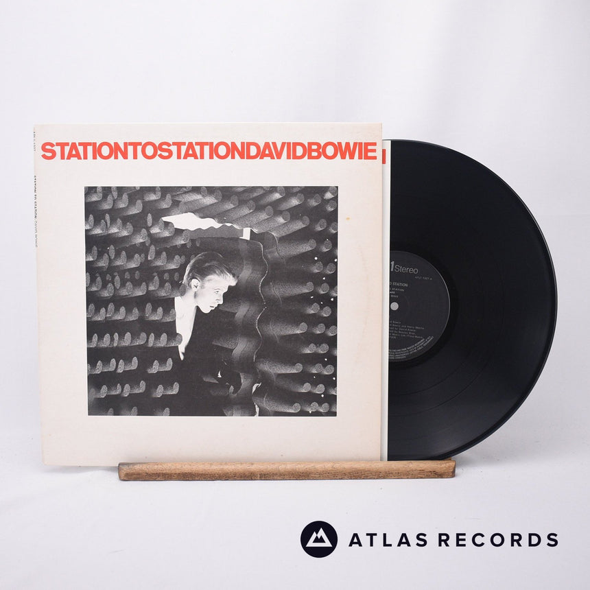 David Bowie Station To Station LP Vinyl Record - Front Cover & Record