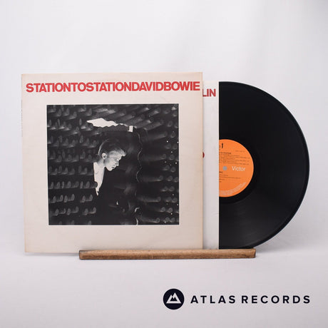 David Bowie Station To Station LP Vinyl Record - Front Cover & Record
