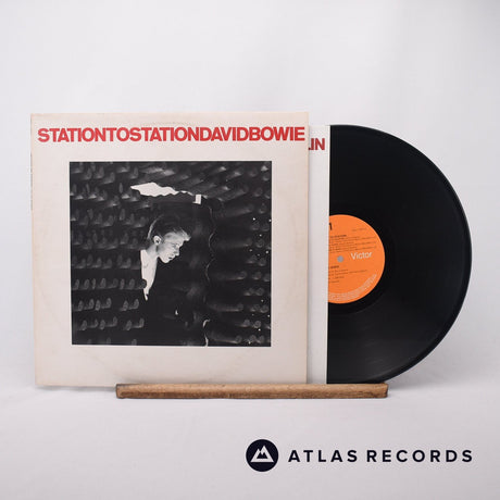 David Bowie Station To Station LP Vinyl Record - Front Cover & Record