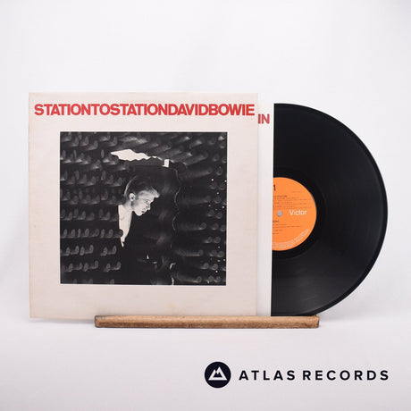 David Bowie Station To Station LP Vinyl Record - Front Cover & Record