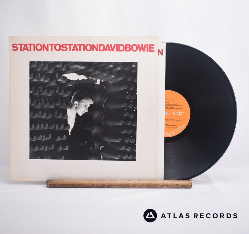 David Bowie Station To Station LP Vinyl Record - Front Cover & Record