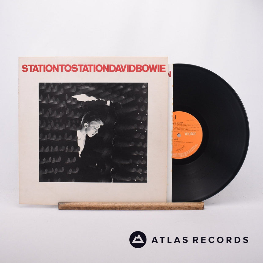David Bowie Station To Station LP Vinyl Record - Front Cover & Record