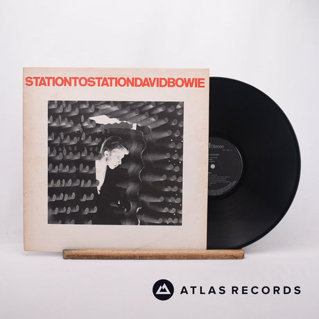 David Bowie Station To Station LP Vinyl Record - Front Cover & Record