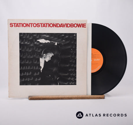 David Bowie Station To Station LP Vinyl Record - Front Cover & Record