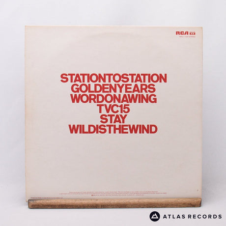 David Bowie - Station To Station - Insert A-1 B-1 LP Vinyl Record - EX/VG+