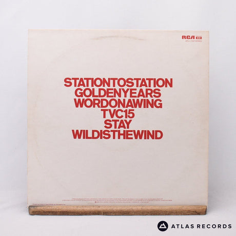 David Bowie - Station To Station - Insert A-1E B-2E LP Vinyl Record - VG+/EX