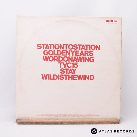 David Bowie - Station To Station - 1E 2E LP Vinyl Record - VG+/VG