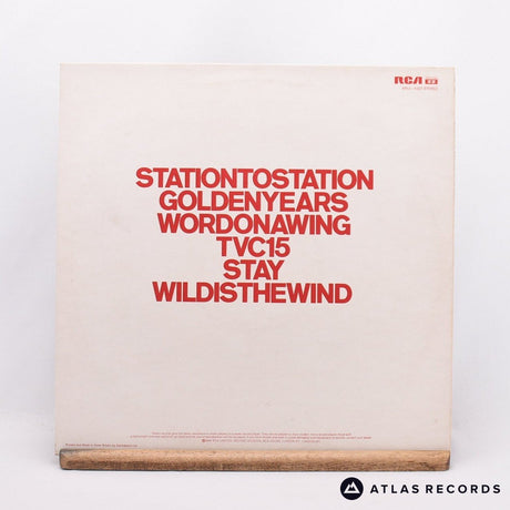 David Bowie - Station To Station - Insert A-1E B-1E LP Vinyl Record - VG+/EX
