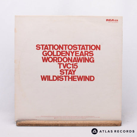 David Bowie - Station To Station - A-1 B-1 LP Vinyl Record - VG+/VG+