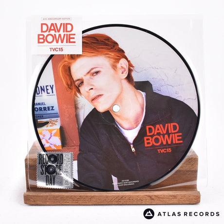 David Bowie TVC15 7" Vinyl Record - Front Cover & Record