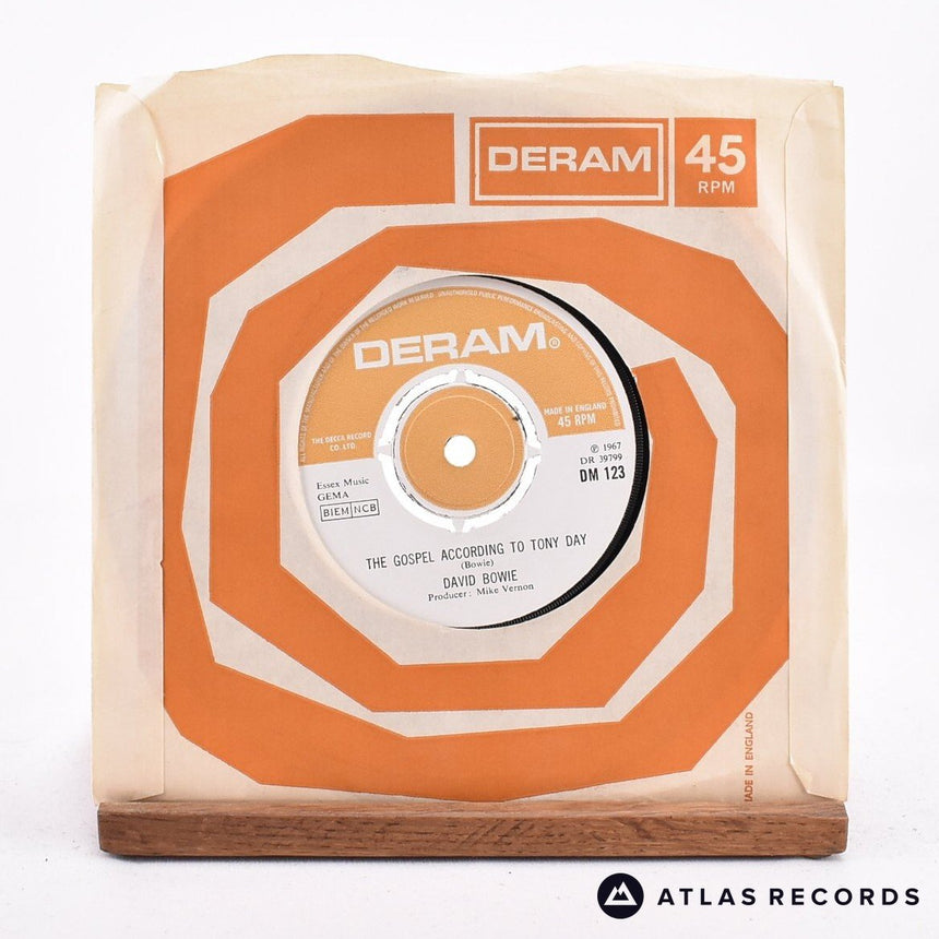 David Bowie - The Laughing Gnome - Reissue 7" Vinyl Record - EX/EX