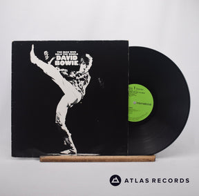 David Bowie The Man Who Sold The World LP Vinyl Record - Front Cover & Record