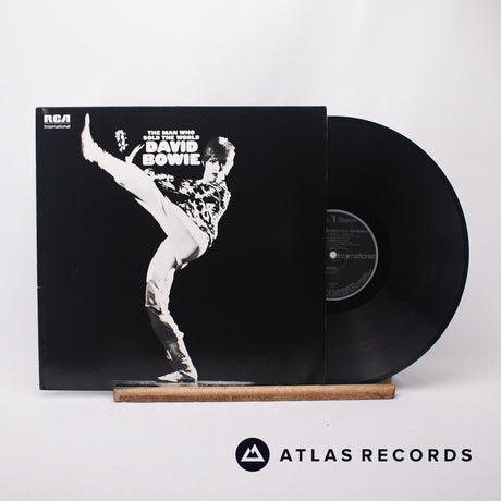 David Bowie The Man Who Sold The World LP Vinyl Record - Front Cover & Record