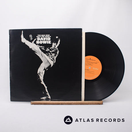 David Bowie The Man Who Sold The World LP Vinyl Record - Front Cover & Record