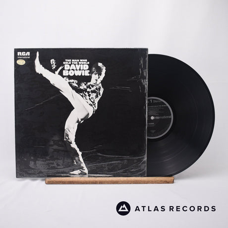 David Bowie The Man Who Sold The World LP Vinyl Record - Front Cover & Record